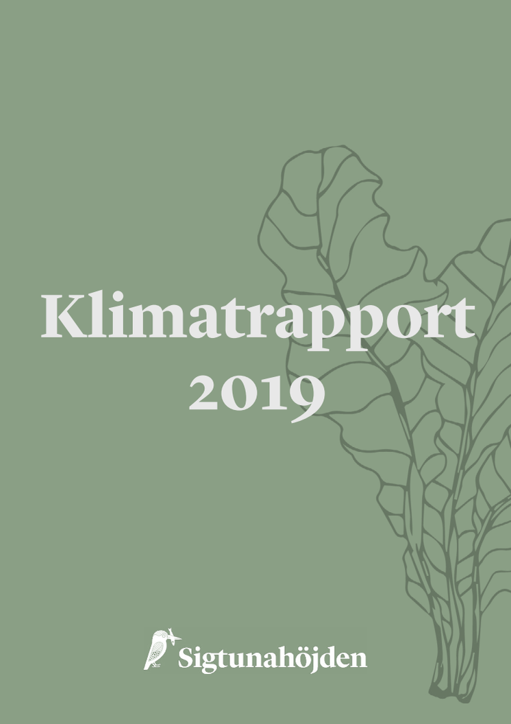 Klimatrapport 2019