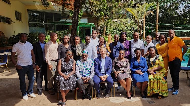 Alumni team east africa graduate from Lund University 2023