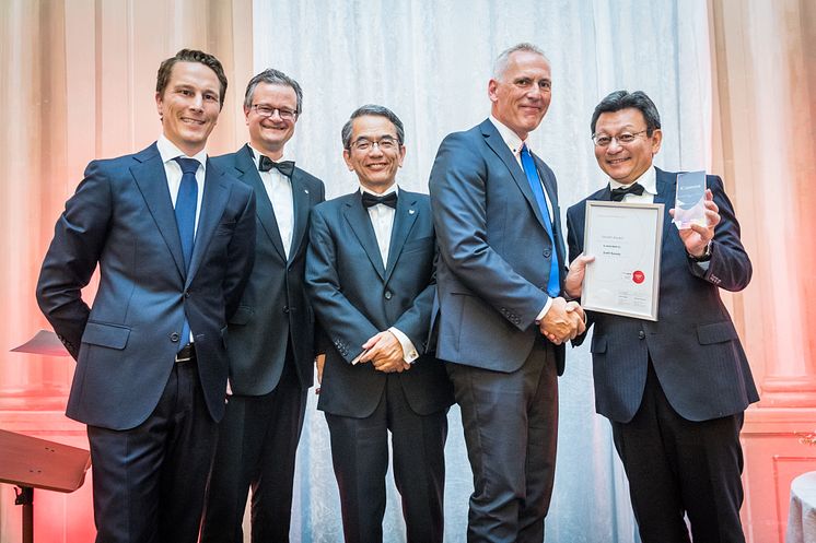 Dustin Norge mottok Growth Award under den Europeiske Premium Partner-konferansen