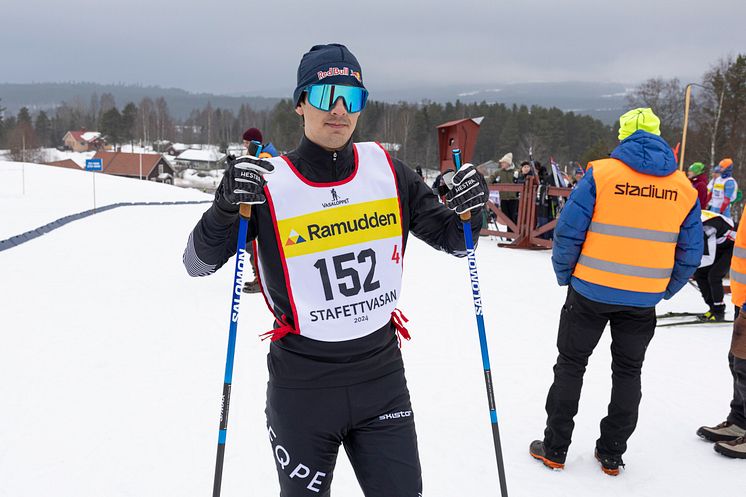 stafettvasan Jesper Tjäder