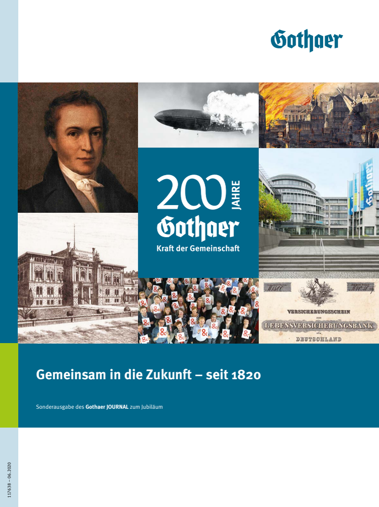 Jubiläumsbroschüre 200 Jahre Gothaer