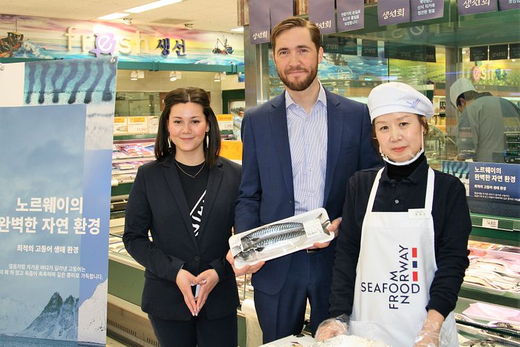 Makrellkampanje under OL i Sør-Korea