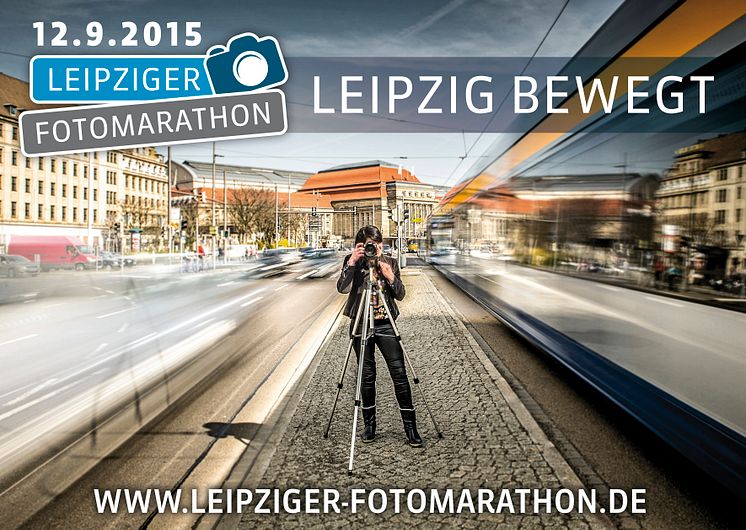 "LEIPZIG BEWEGT" - 3. Leipziger Fotomarathon startet am 12. September 2015