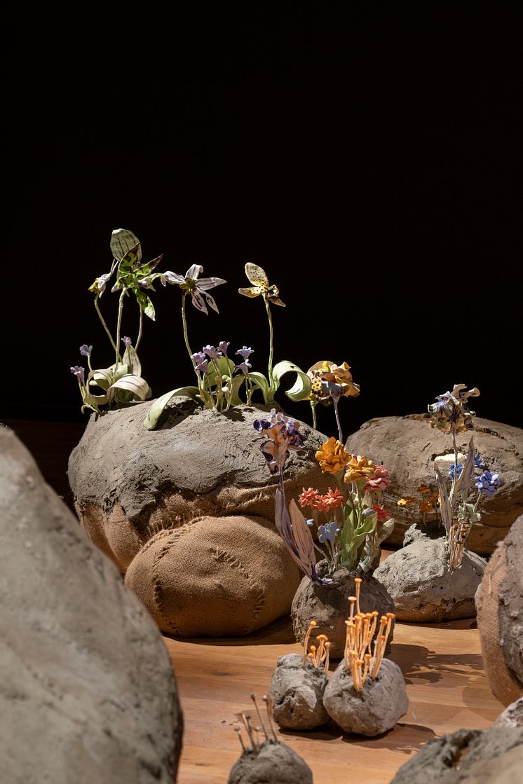 Nathalie Djurberg & Hans Berg, The Stone Garden, 2023