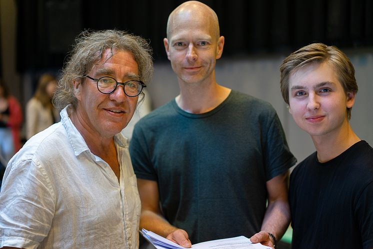 Fra venstre Peter Langdal, Kenneth Bøgh Andersen og Oscar Dietz