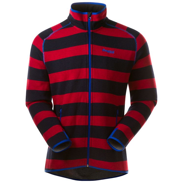 1898 Perikum Jacket - Navy/Red Striped/Cobal Blue