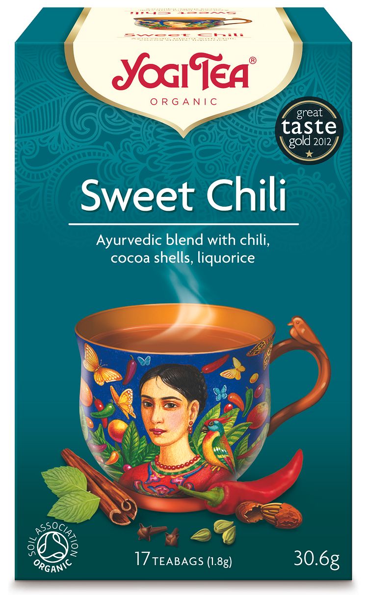 Yogi Tea Sweet Chili poser økologisk