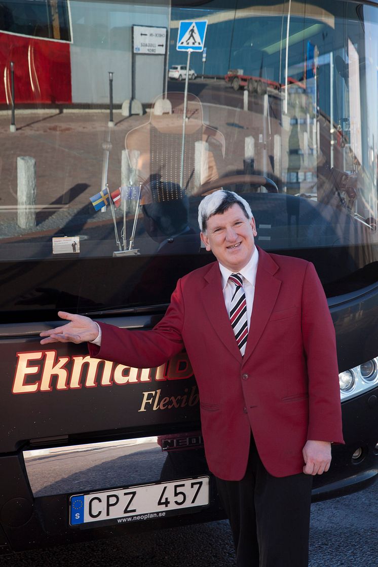 Johan Ekman, Grundare och VD, EkmanBuss Flexibussitet och EkmanResor 1st Bussness Class