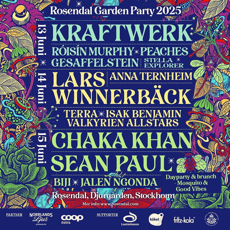 Rosendal Garden Party 2025