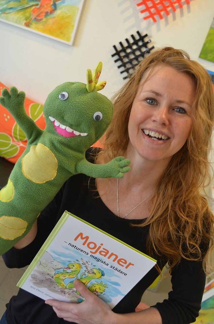 Ellinor Johansson läser Mojaner - naturens magiska städare.