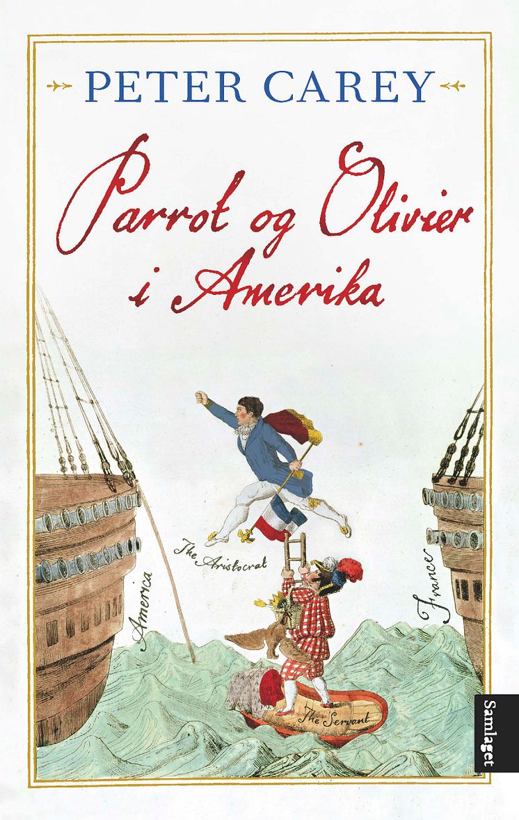 Parrot & Olivier i Amerika_omslag