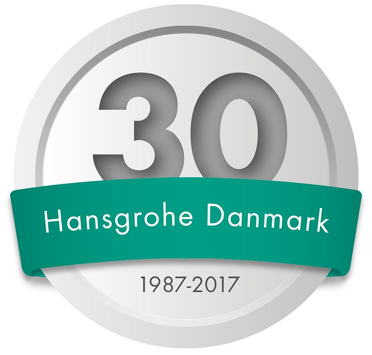 Hansgrohe_30_år_Logo