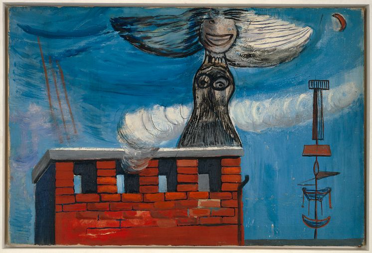 Louise Bourgeois, Roof Song, 1947. Copyright The Easton Foundation/Licensed by BONO, NO and VAGA at ARS, NY, Photo: Eeva Inkeri