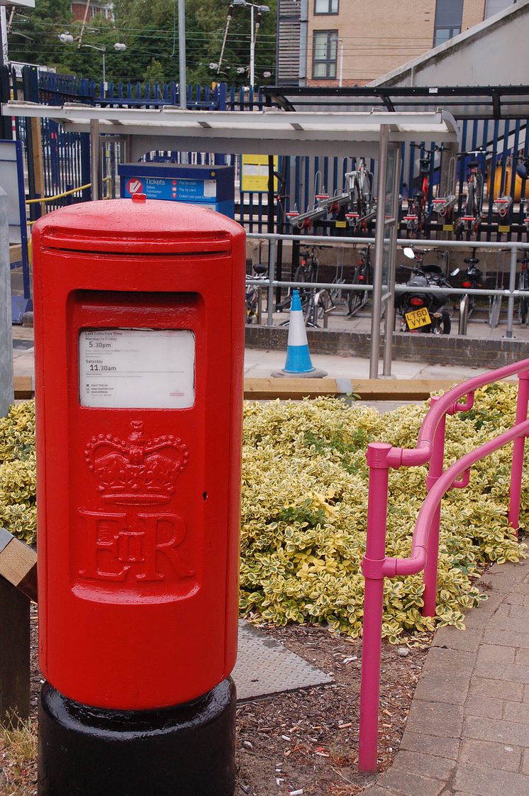 Post box repainted