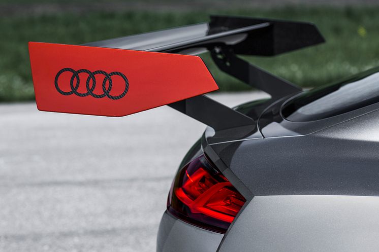 Audi TT clubsport turbo grey spoiler