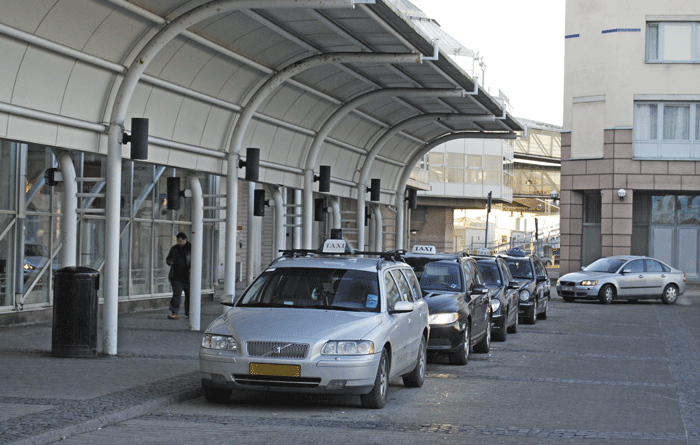 Förbättrad taxiservice vid Knutpunkten