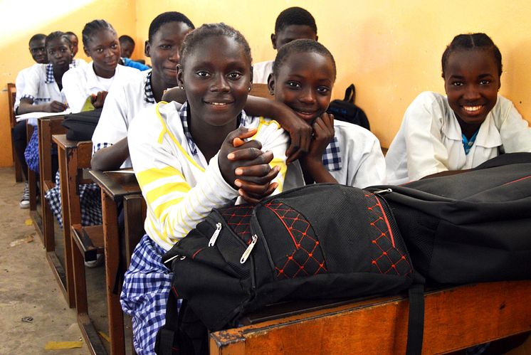 Aiducatius St Martin's School Students at Desks