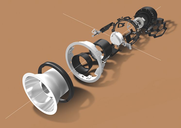 Wila Alphabet Focus downlight detaler