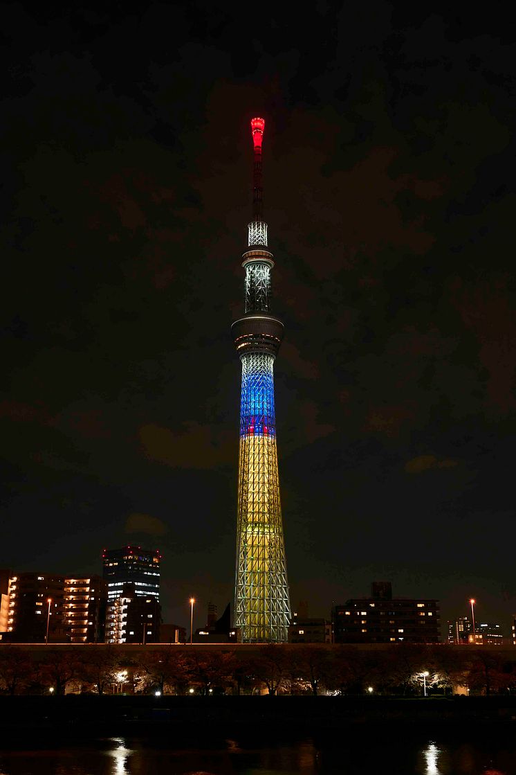 TOKYO SKYTREE Snow White Light-up