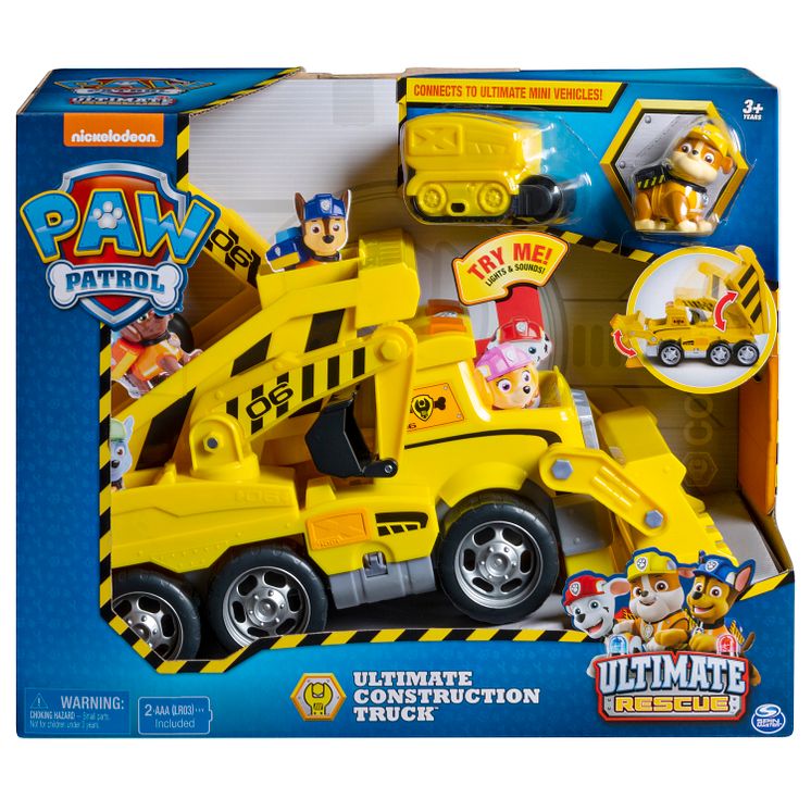 TF19 Hero Toys - Spin Master - PAW Patrol Ultimate Rescue Construction Truck