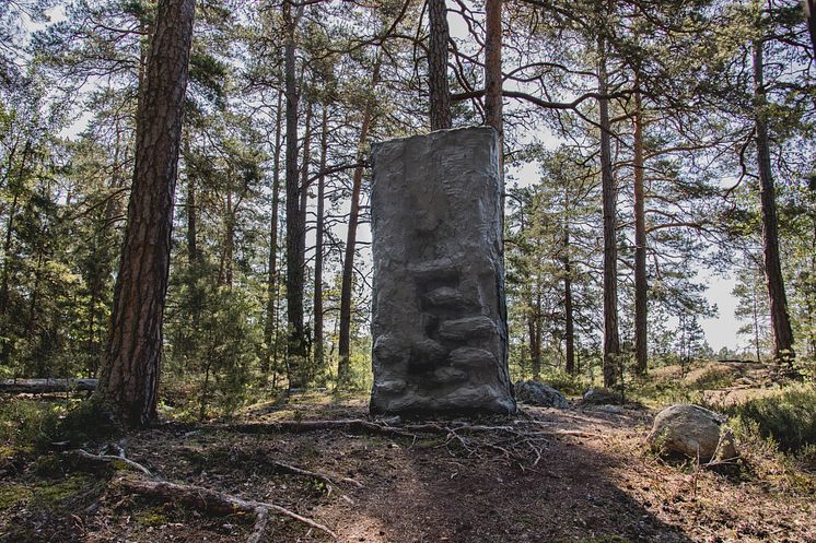 Omvägar, Per Kirkeby, Stele, 1997