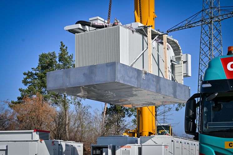 Batteriespeicher Hybridkraftwerk Gersthofen
