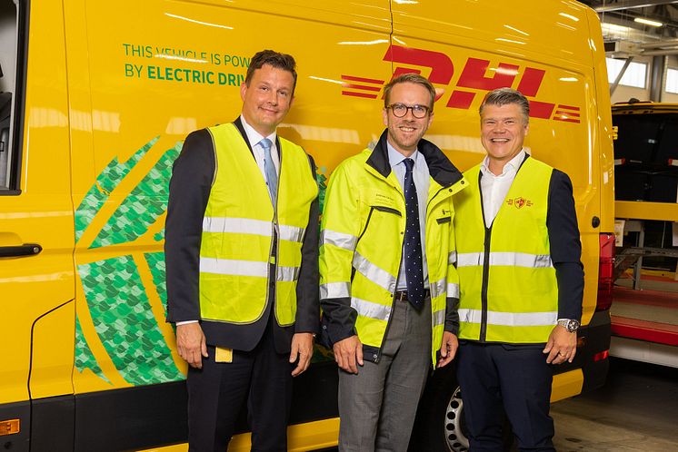 DHL Express besök av Andreas Carlson