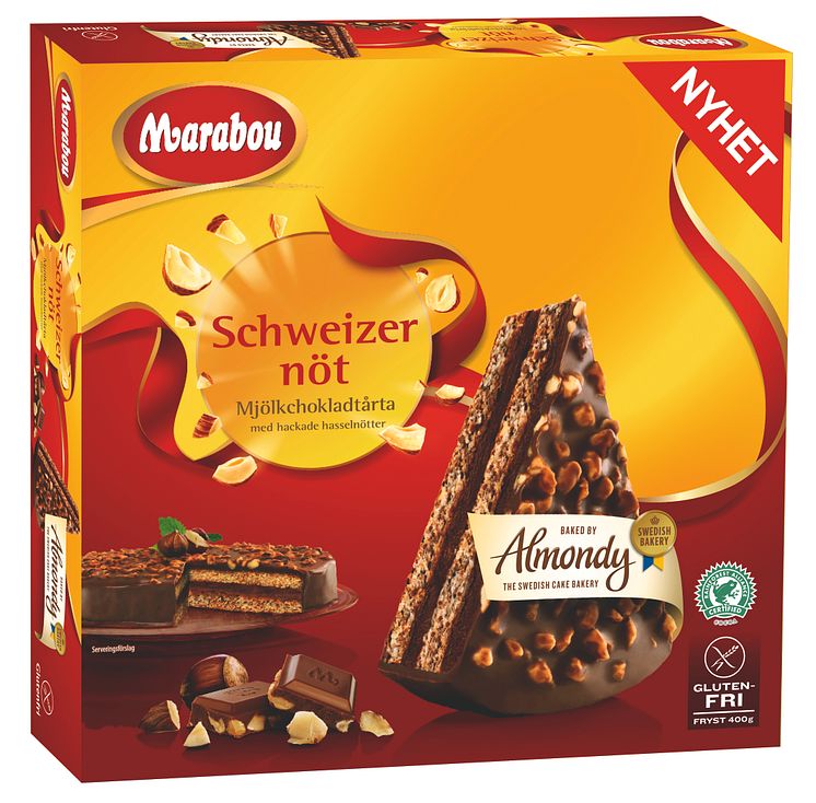 Almondy Marabou Schweizernöt 400g