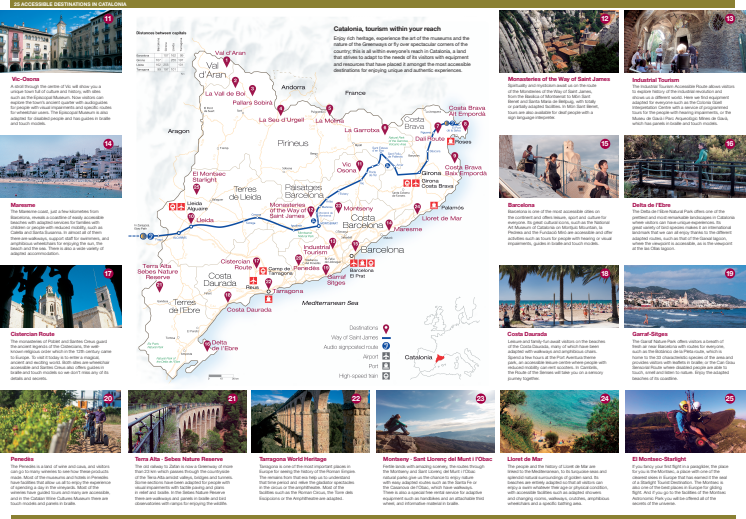 New map - Catalonia Tourism for All