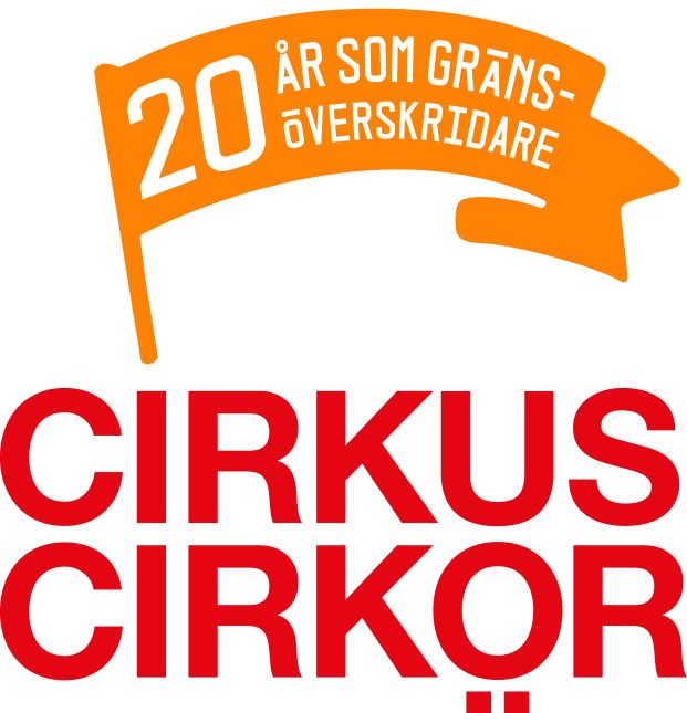 Logotyp för Cirkus Cirkörs 20 års jubileum