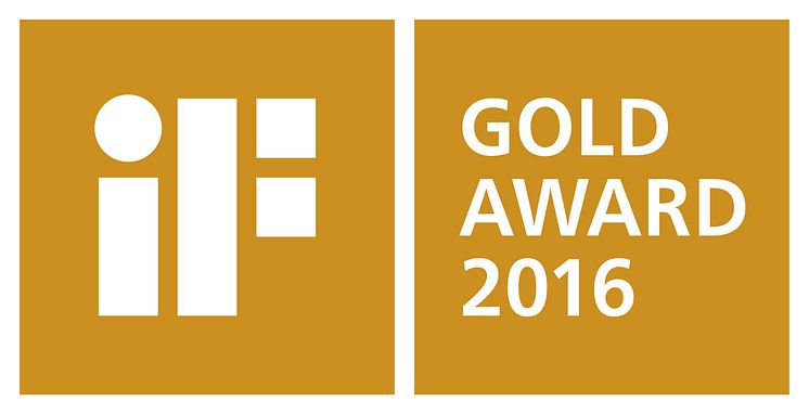 Logo iF Gold Award 2016 