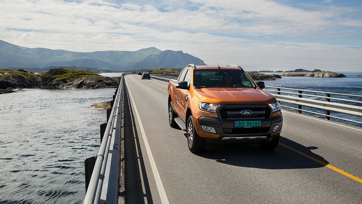 Ford-lansering av nye Edge og Ranger i Molde