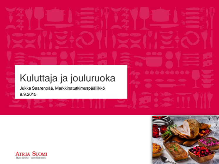 Kuluttaja ja jouluruoka