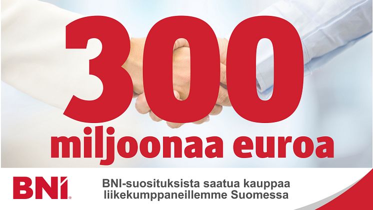 BNI Suomi kauppaa 300 miljoonaa euroa