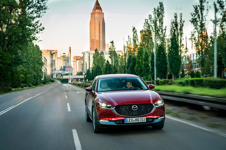 Mazda CX-30 i Soul Red Crystal