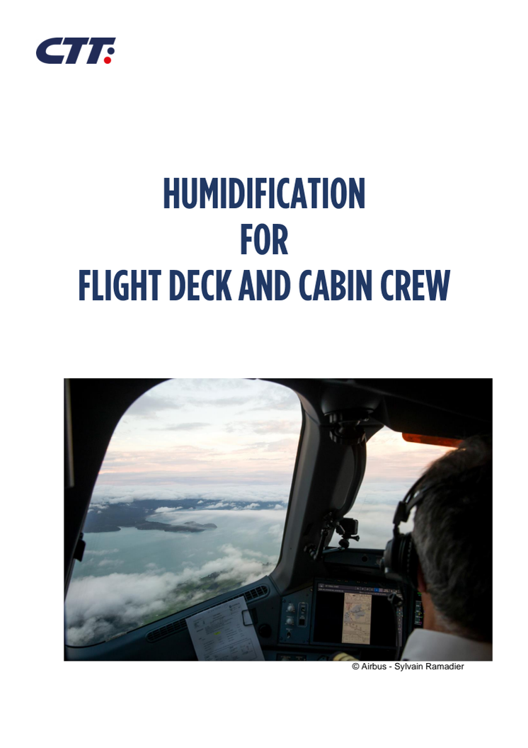 Humidification for Flight deck and Cabin Crew