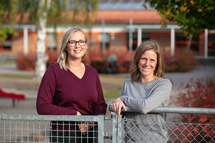 Sara Bergström och Linda Bjällerstedt