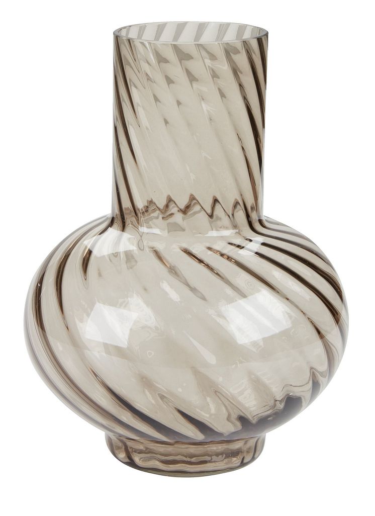 Vase VILLY Ø17xH23 grå (75,- DKK)