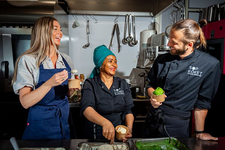 Mathem och Sopköket lanserar svalkande svinn