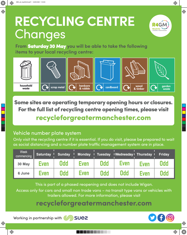 ​More items now accepted at Radcliffe recycling centre