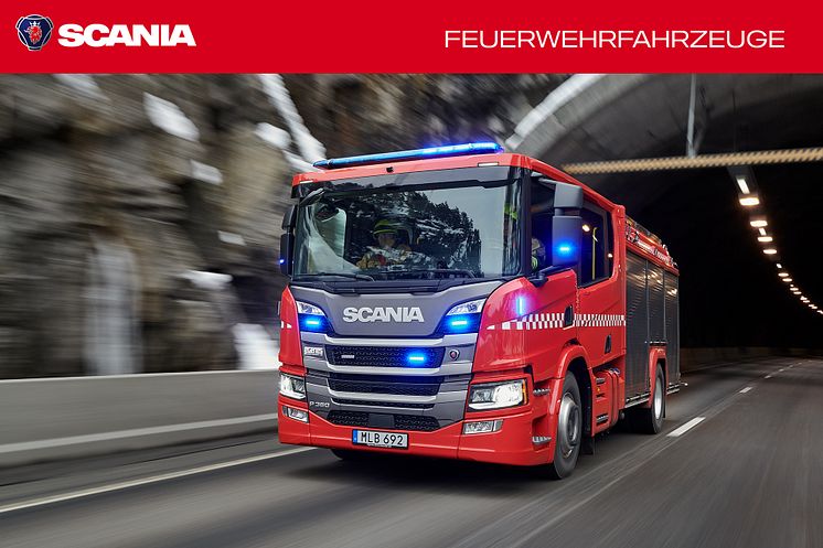 Scania bewegt Feuerwehrfahrzeuge