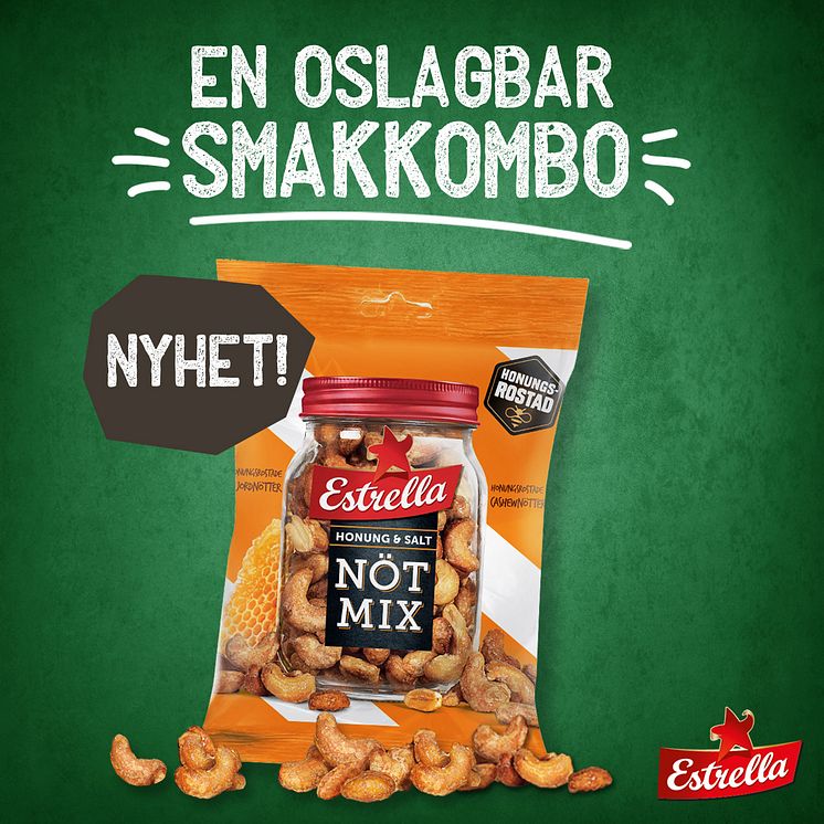 Nötmix Honung och Salt