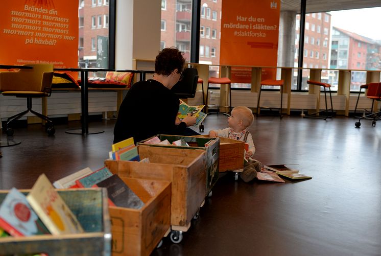 Nytt bibliotek på Stadsarkivet