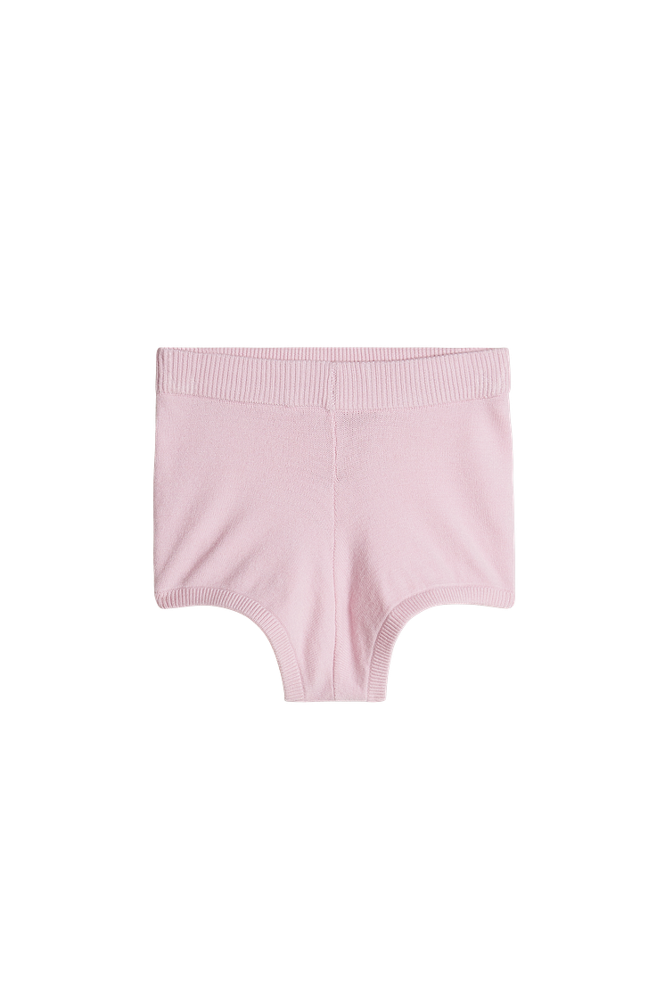 Mila knitted shorts, Pink lady
