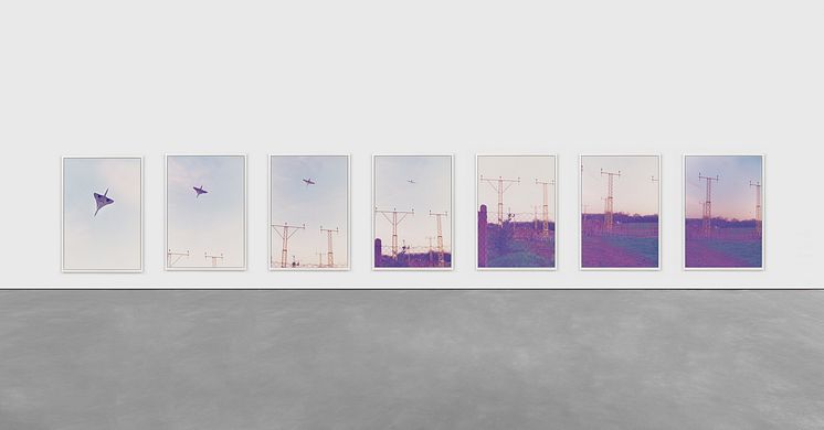 Wolfgang Tillmans, Concorde L449-19, 21, 22, 23, 25, 27, 28, 1997. Astrup Fearnley Collection. Courtesy David Zwirner, New York/Hong Kong; Galerie Buchholz, Berlin/Cologne; and Maureen Paley, London. Image by Wolfgang Tillmans. 