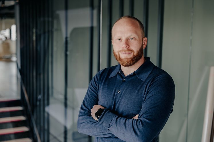 Mads Blybakken, kommunikasjonssjef i foodora