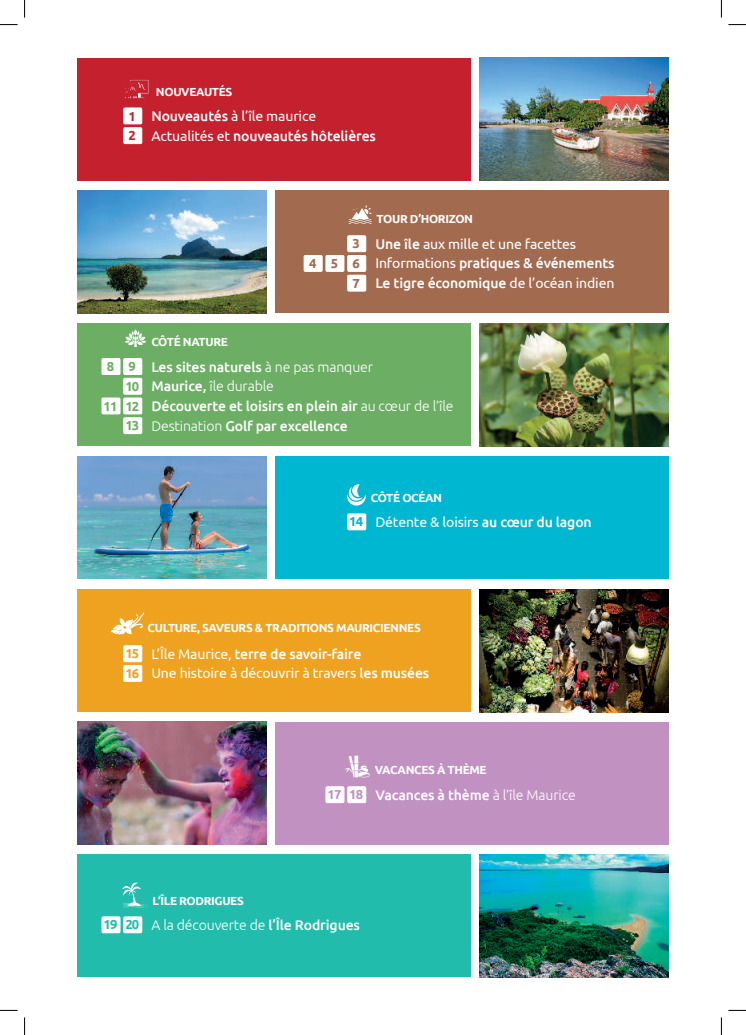 Dossier de presse Office du Tourisme île Maurice Août 2017