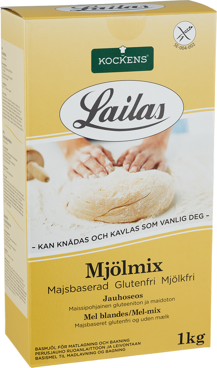 Lailas Mjölmix - majsbaserad