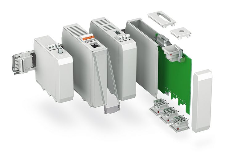 Modulære elektronikkhus i serien ICS