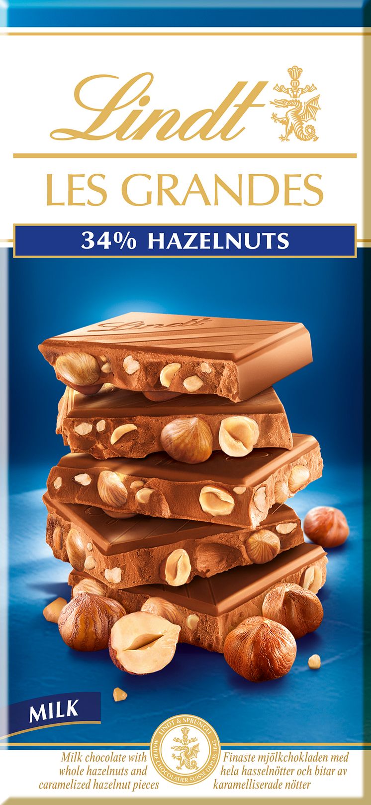 Lindt Les Grandes Milk Hazelnuts